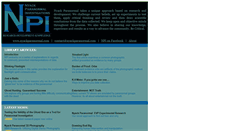 Desktop Screenshot of nyackparanormal.com